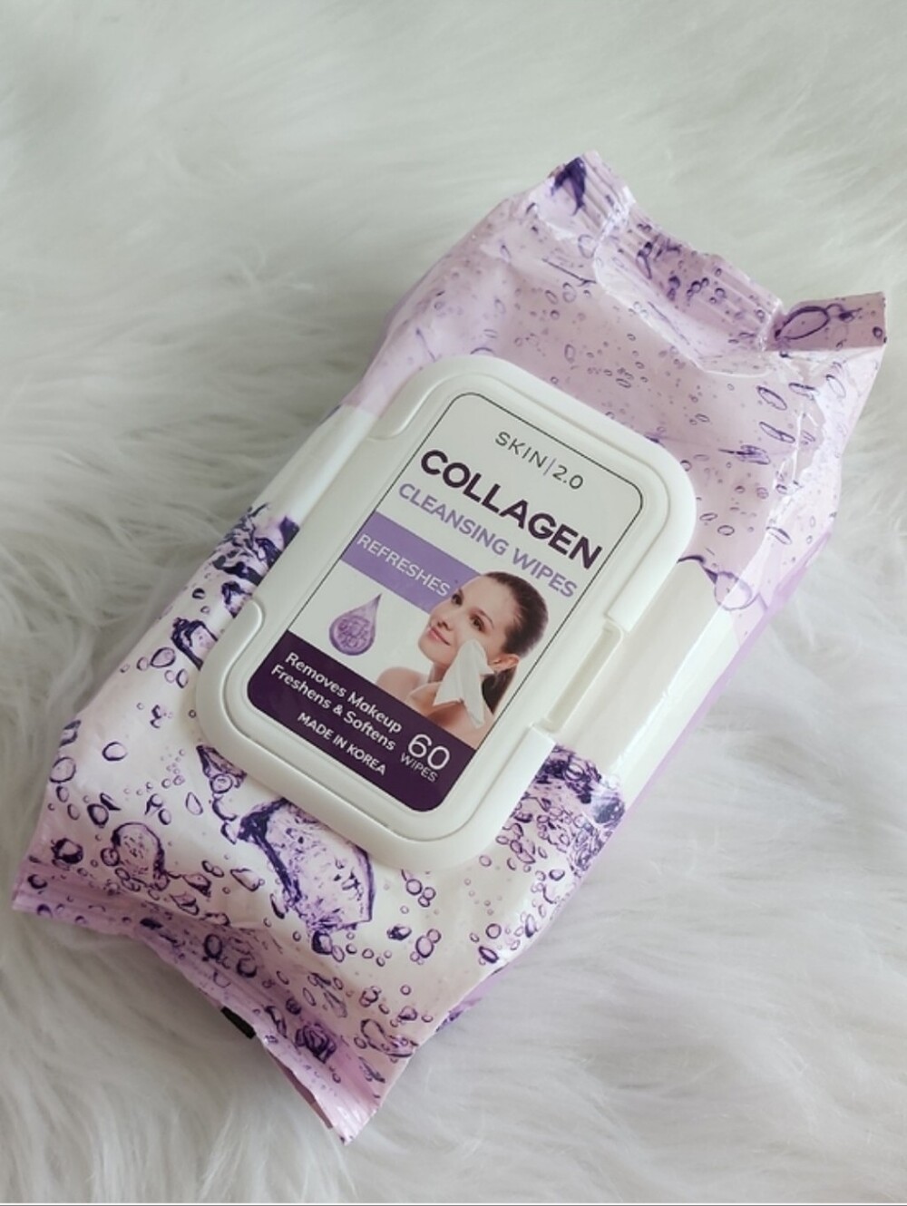 Skin 2.0 Collagen Cleansing Wipes